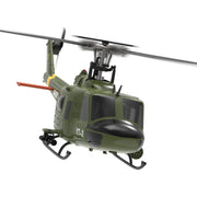 YU XIANG F07-V 1/34 Scale UH-1 Huey 2.4G 6CH Brushless Direct-Drive Flybarless RC Helicopter Model Mode 1/Mode 2 Switchable (RTF Version)