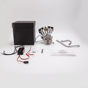 CISON FG-VT9 9cc V2 Engine V-Twin Dual Cylinder 4-Stroke Air-Cooled Gasoline Engine Motorcycle RC Engine Model - EngineDIY