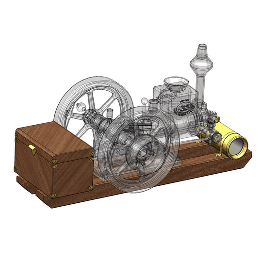 Ensemble de tuyaux d'huile de réservoir de carburant de base personnalisé pour modèle de moteur RETROL HM-01 Hit and Miss