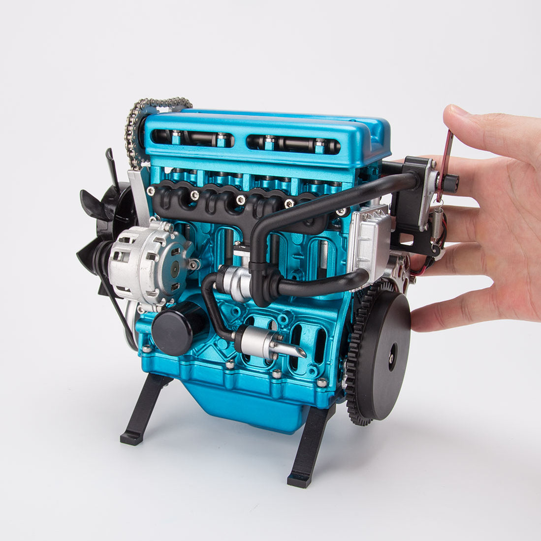 TECHING L4 Engine Model Kit that Works | Build Your Own Engine - EngineDIY