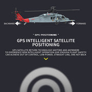 YU XIANG F09-H SH60 Seahawk 8CH RC Helicopter 1/47 Scale 2.4G Dual Brushless DD 6G/3D Stunt Copter Model (Include FC&GPS/RTF Version)