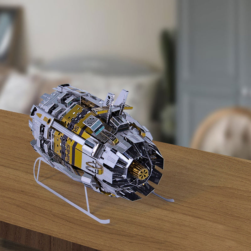 3d Model Engine Kit 3D Metal Engine Assembly Model Kit for Science Education Lovers - EngineDIY