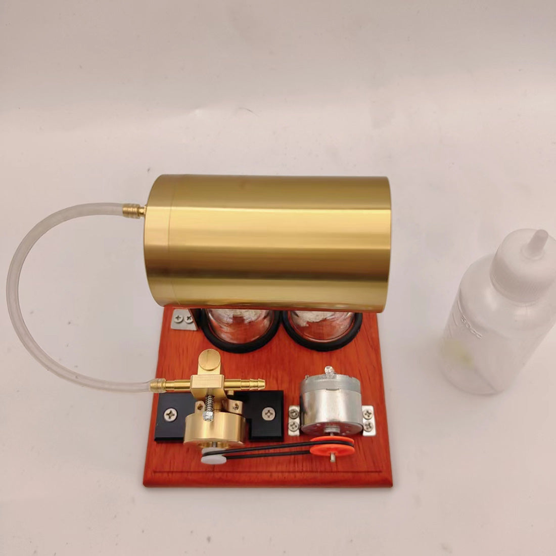 Buildable Steam Engine Generator Mini Swing Type Steam Engine Generator Steam Power Machine Educational ...