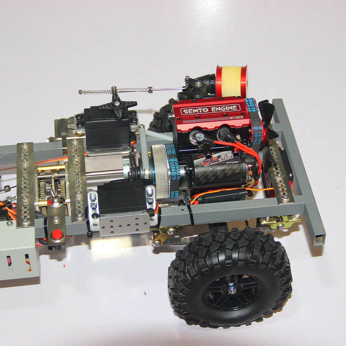 Rc Engine Machine SEMTO ENGINE ST-NF2 SOHC 4 Stroke Nitro Engine Model Kit - EngineDIY