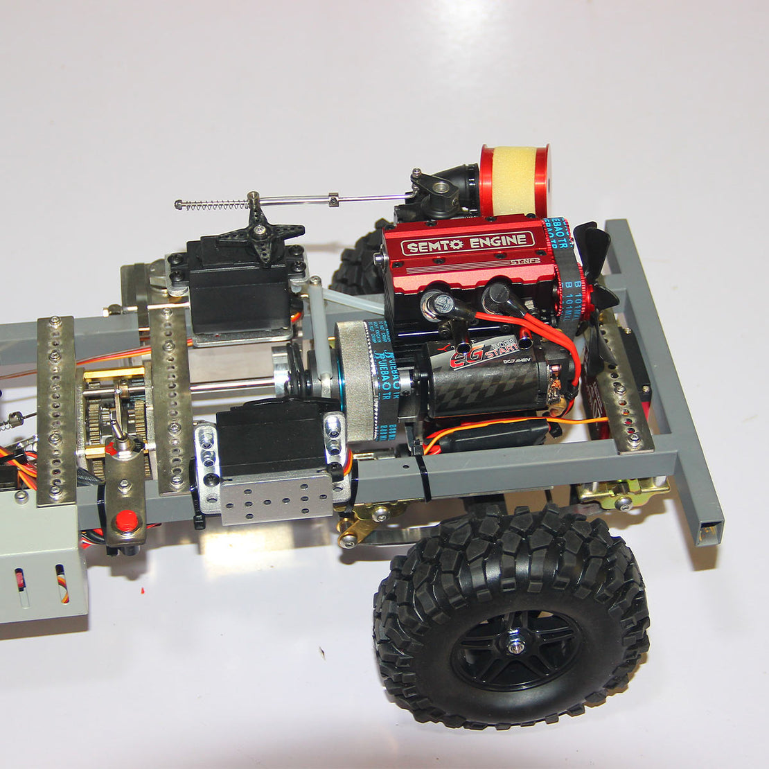 1/10 scale 2.4g 4ch nitro 4wd off-road climbing rc car 