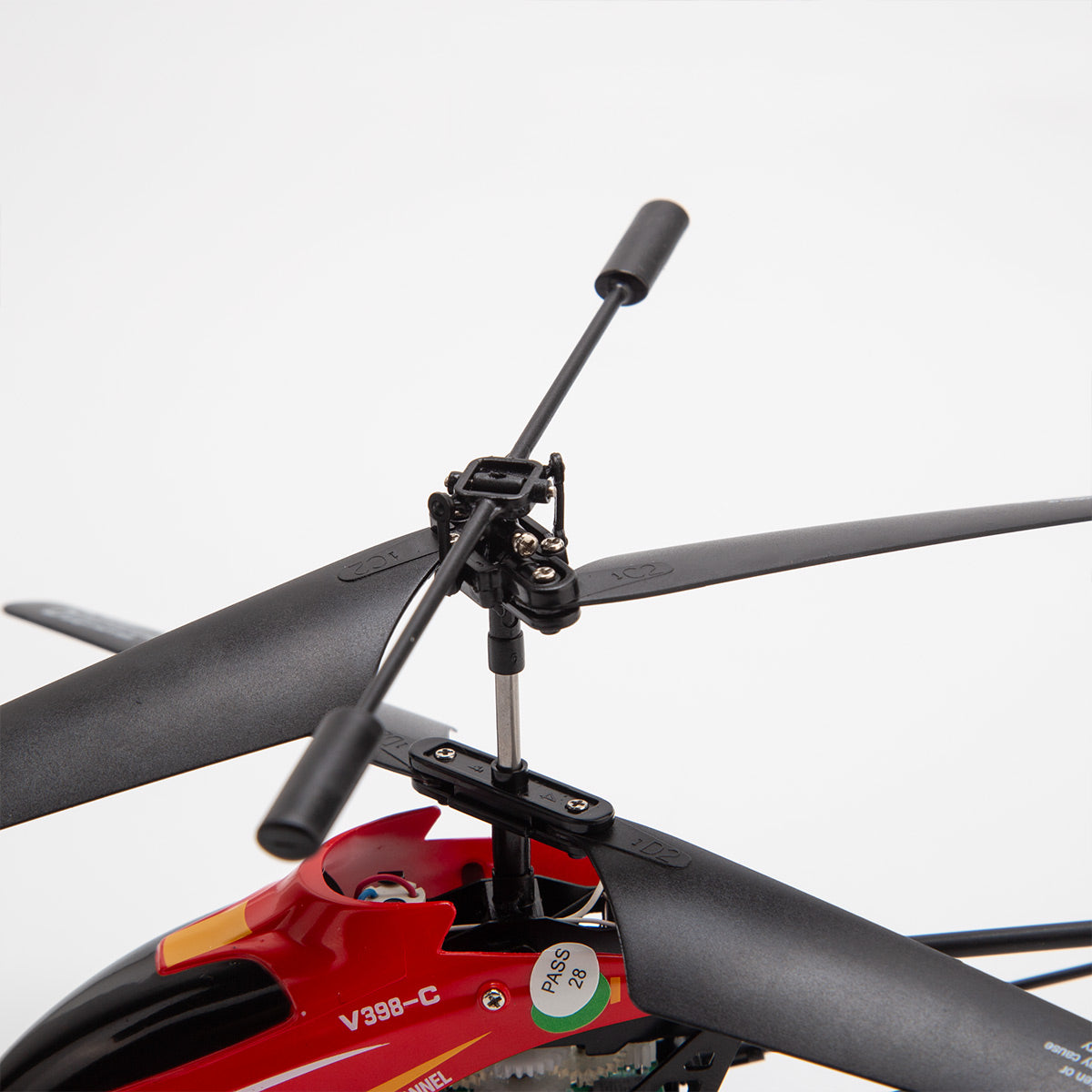  dual-blade rc helicopter with adjustable Left/right hand throttle