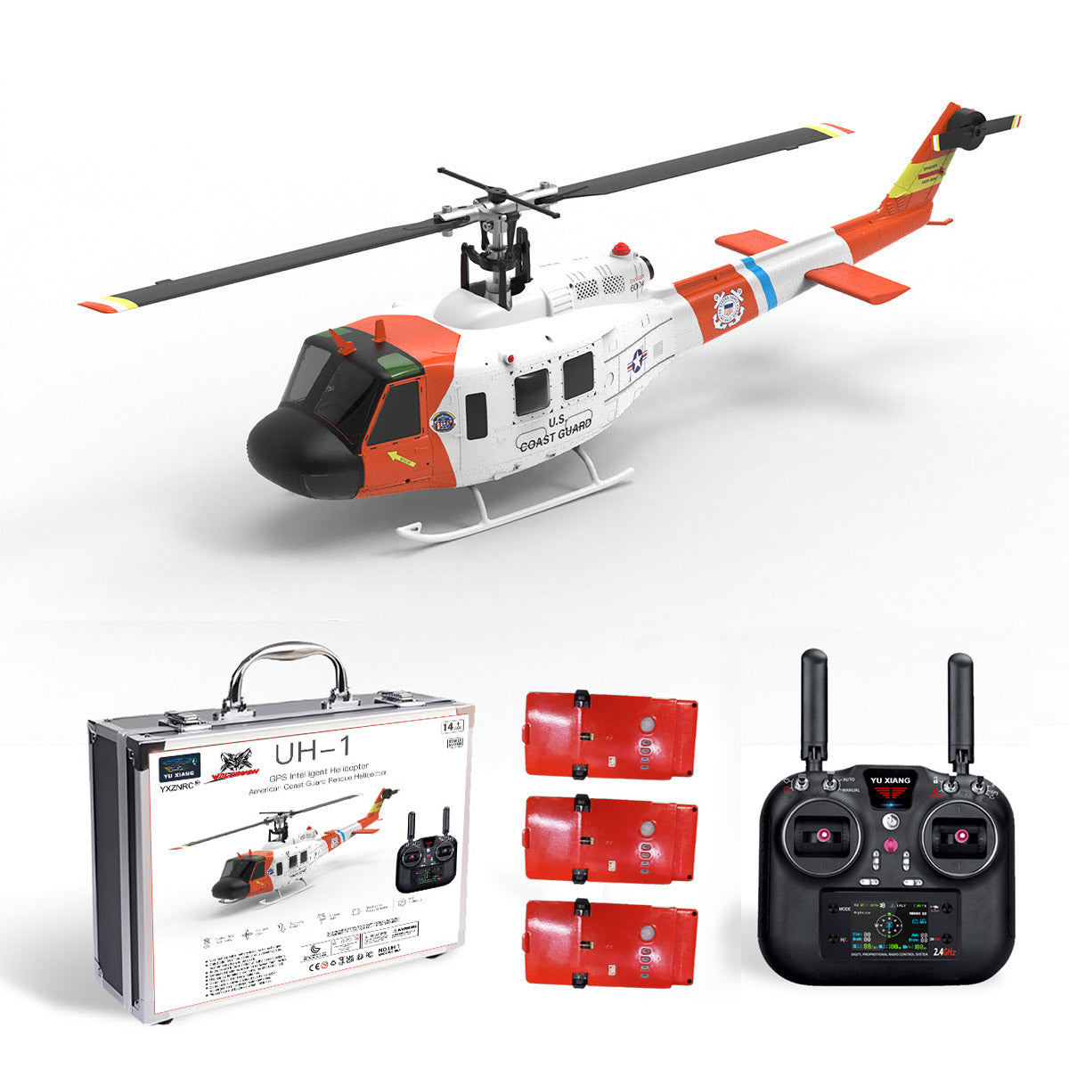 wolfbush f07s uh-1 huey – 6ch brushless gps rc helicopter