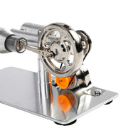 t-type single cylinder stirling engine model
