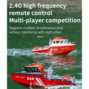 1/32 scale 2.4g 8km/h rc rescue boat model rtr version