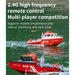1/32 scale 2.4g 8km/h rc rescue boat model rtr version