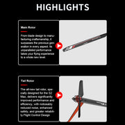 GOOSKY Legend S2 MAX 2.4G 6CH Dual Brushless 3D Stunt RC Helicopter - EngineDIY