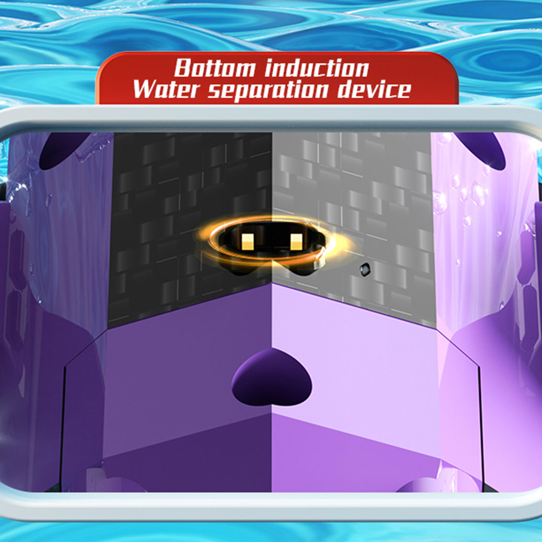 1/43 mini 2.4g dual motor rc speed boat dual speed modes model