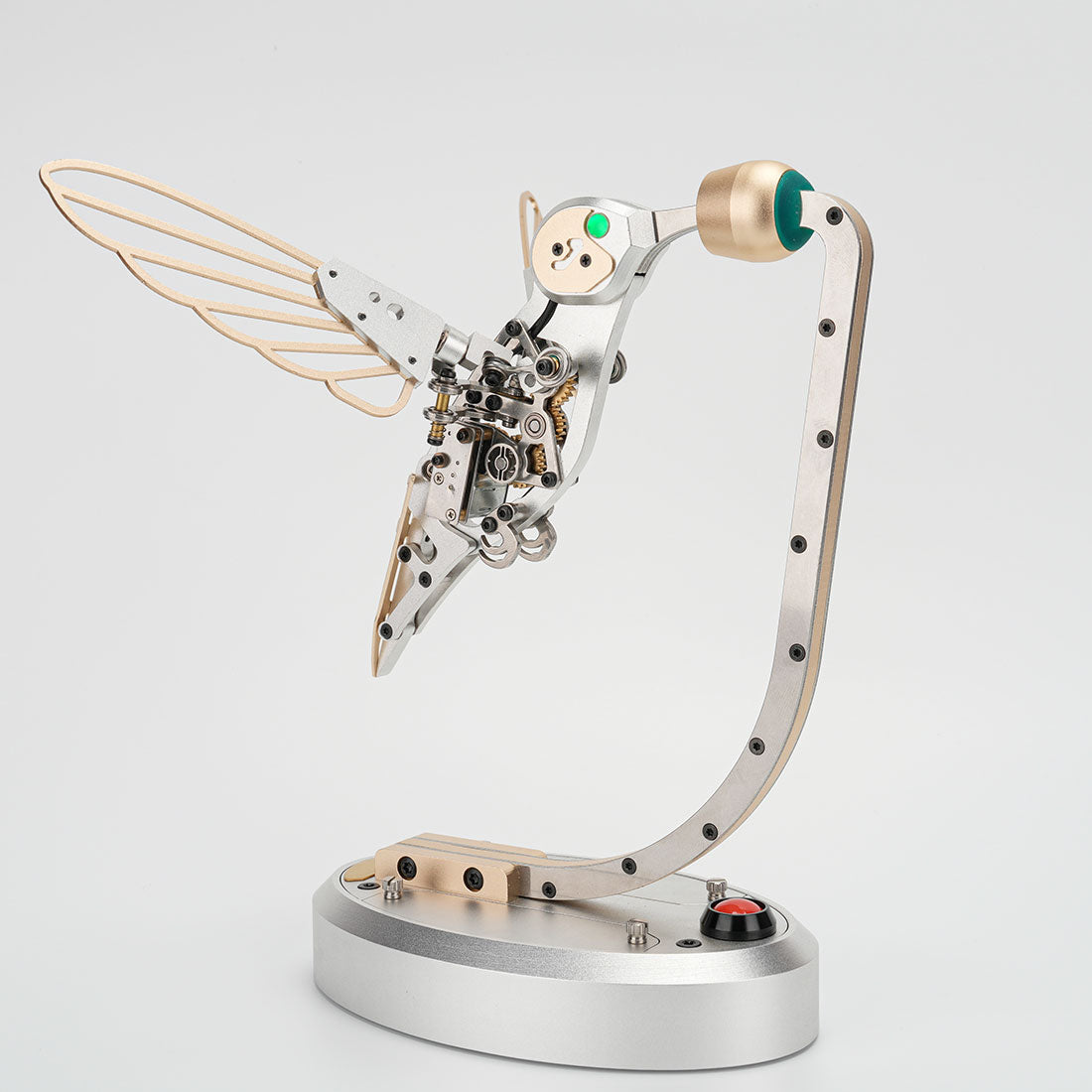 3d metal mechanical hummingbird model kit