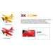 xk a300 beech d17s biplane 3d/6g 2.4g 4ch brushless scale rc airplane model, 550mm wingspan epp fixed wing aircraft with quick release