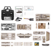 1/16 Israel Merkava-IV 2.4G RC Infrared Combat Tank Model Military Vehicle Toy - EngineDIY