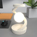 rotating levitating night light – wireless charging bedside ambient lamp, desktop decor
