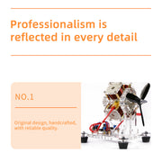 transparent acrylic four-coil brushless hall motor model, stem electromagnetic science display