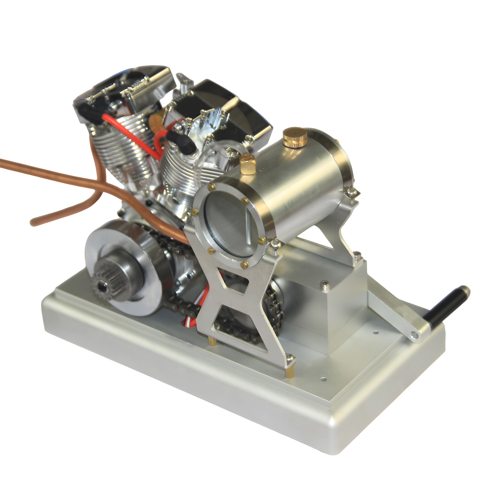 CISON FG-VT157 15.7cc V-Twin Shovelhead Engine with Upgrade Kick Start ...