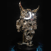 Hannya 3D DIY Mechanical Punk Japanese Ghast Mask Metal Assembly Model - EngineDIY