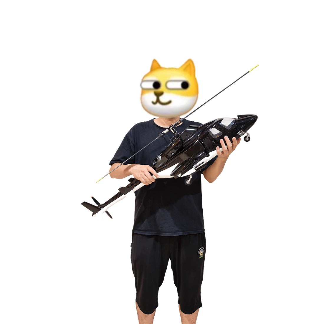 FLISHRC Airwolf Pro FL500 500-Class 6CH Scale RC Helicopter with L7 Flight Controller & 4-Mode GPS, 2.4GHz RTF