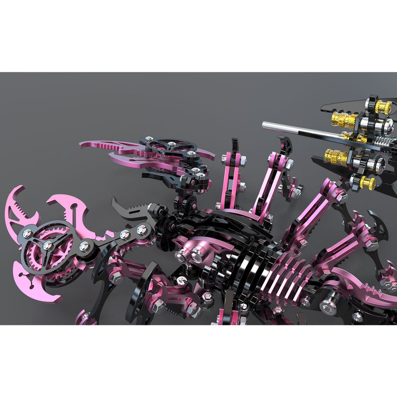 3D Metal Steampunk Mechanical Scorpion Model Kit