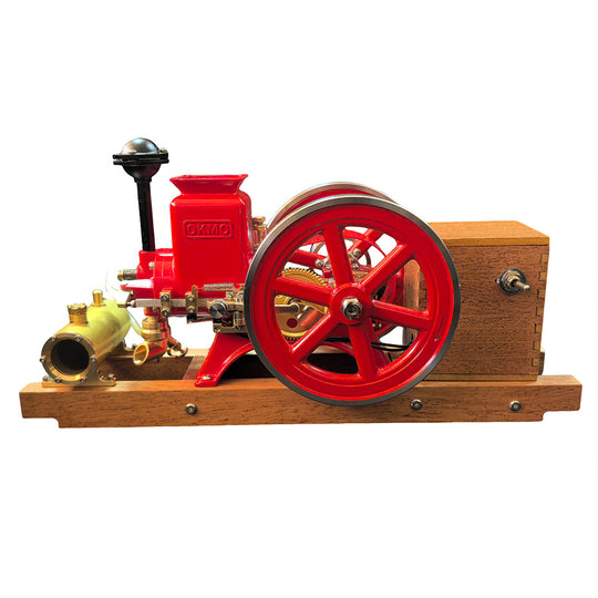 RETROL & OKMO B02 Miniature Horizontal 4-Stroke Hit and Miss Gasoline Engine Model - EngineDIY
