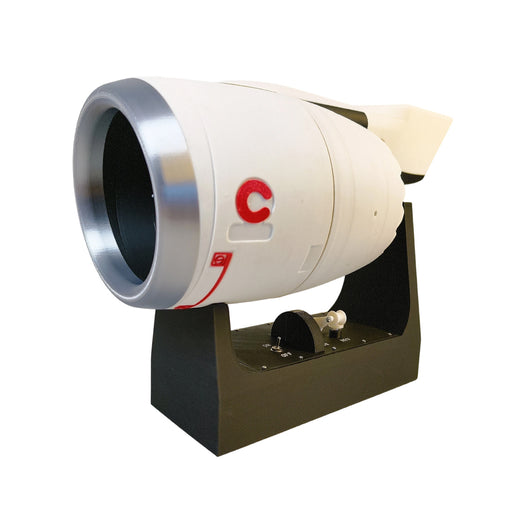 3d printed tr900 turbofan engine model that works-functional rotating sircraft engine