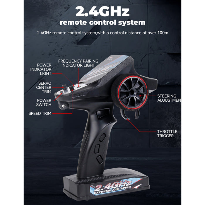 typhoon shell 1/12 scale 2.4g 4wd brushless rc off-road car model - rtr version