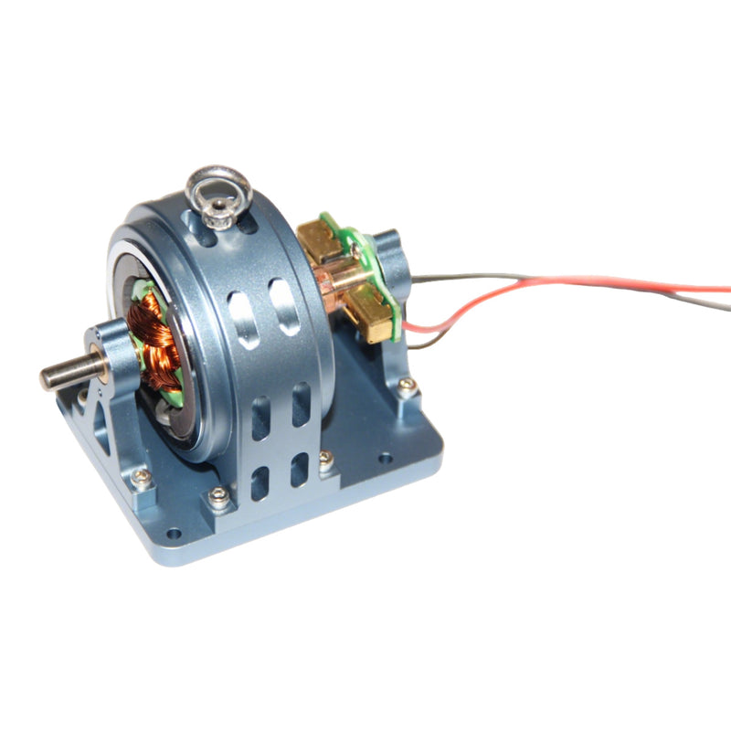 12v dc micro generator with pulley wheel &amp; belt - diy upgrade accessories for steam/internal combustion engine models