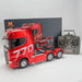 1/18 scale 6x4 770s heavy duty tractor truck - rc semi trailer model with rear wheel drive