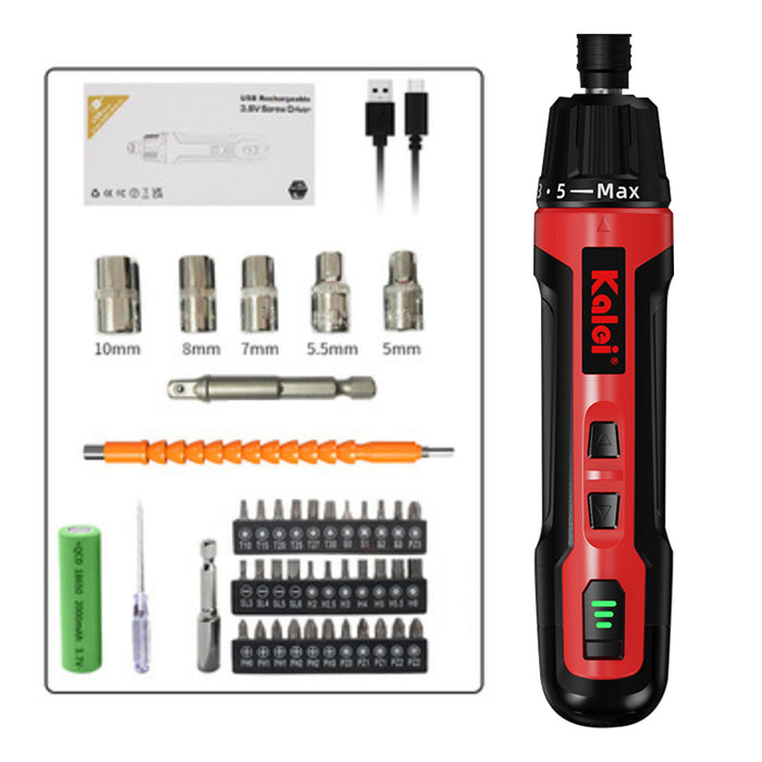 Portable Precision Electric Torque Screwdriver Set DIY Tools for TECHING Engine Model Building and More