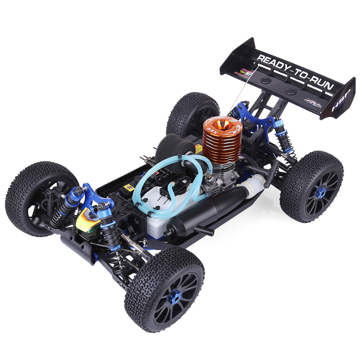 hsp 94970 1/8 scale 2.4g 4wd rc off-road car model with fc.26cxp nitro engine