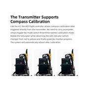 FLYWING MH-60T 2.4G 6CH 470-Class Quick-Release 4-Rotor Scale RC Military Helicopter Model with ACE Flight Controller, GPS Positioning & Left/Right-Hand Control - EngineDIY