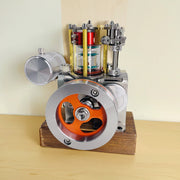 16cc four-stroke water-cooled internal combustion engine model, educational display desktop model (assembled)