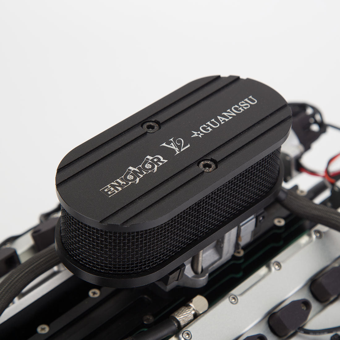 ENJOMOR V12 Engine with Starter Kit and Base - One Key Start - EngineDIY
