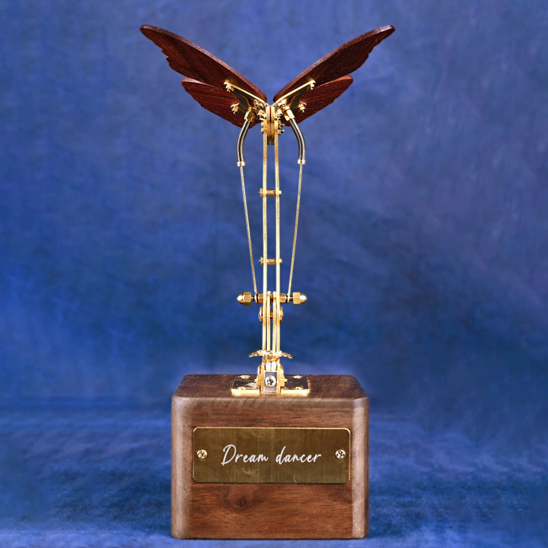 Flying Butterfly Model Kit 3D Dynamic Mechanical Crafts Kinetic Butterfly Model Kit for Kids, Teens, and Adults - EngineDIY