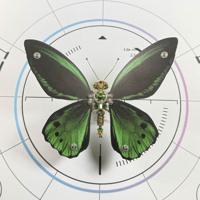 3D Metal Mechanical Steampunk Butterfly Model Kit