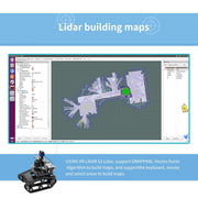 ROS Intelligent Tracked Robot Car Kit with LiDAR SLAM, Autonomous Navigation & Path Planning - EngineDIY