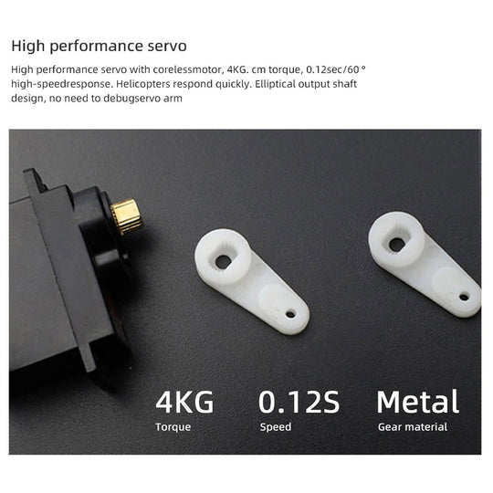 flywing ec135 470 class rc helicopter detachable propellers adac 6ch 2.4g with h1 flight controller & gps