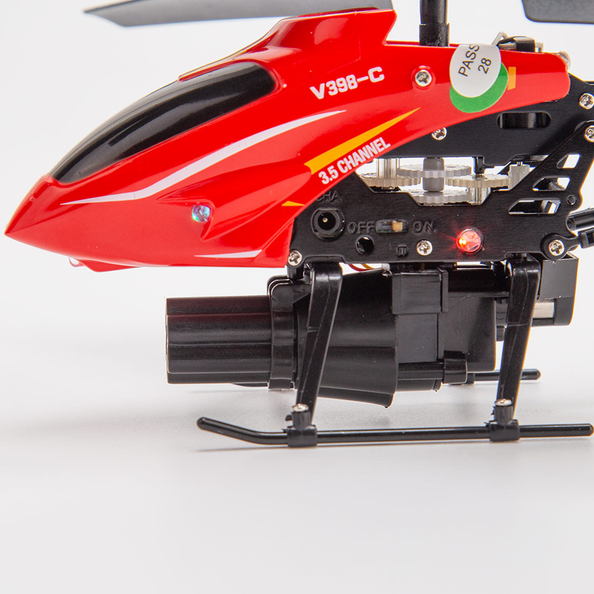  dual-blade rc helicopter with adjustable Left/right hand throttle
