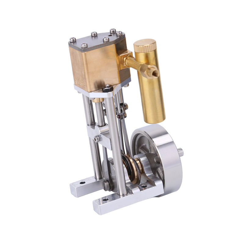 V1313 Mini Vertical Single-Cylinder Steam Engine Model with Reversing ...