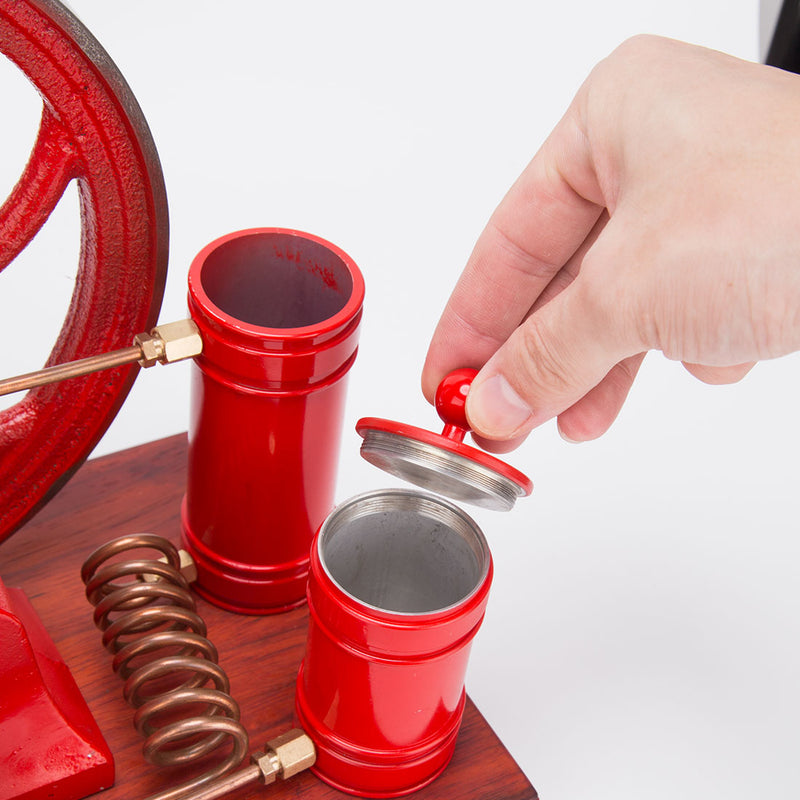 RETROL Antique 4-Stroke Hot-bulb Engine Simulation Horizontal Water-cooled Gasoline Tractor Engine Internal Combustion Engine Model Collection - EngineDIY