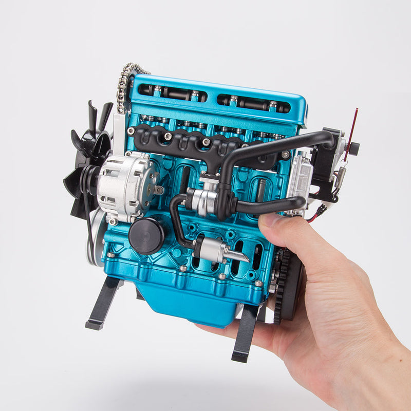 teching l4 engine model kit that works - build your own engine