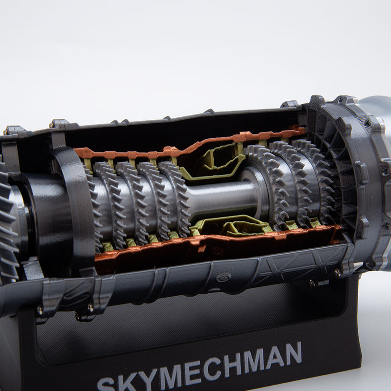 SKYMECHMAN 1/18 WS-15 Turbofan Engine Model Kit