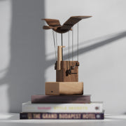 punkbuild wooden mechanical eagle dynamic model