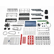 inline 6-cylinder engine model kit that works - build your own engine - transparent internal combustion engine diy assembly kit with motor drive, moving pistons and led effect
