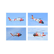 FLYWING MH-60T 2.4G 6CH 470-Class Quick-Release 4-Rotor Scale RC Military Helicopter Model with ACE Flight Controller, GPS Positioning & Left/Right-Hand Control - EngineDIY