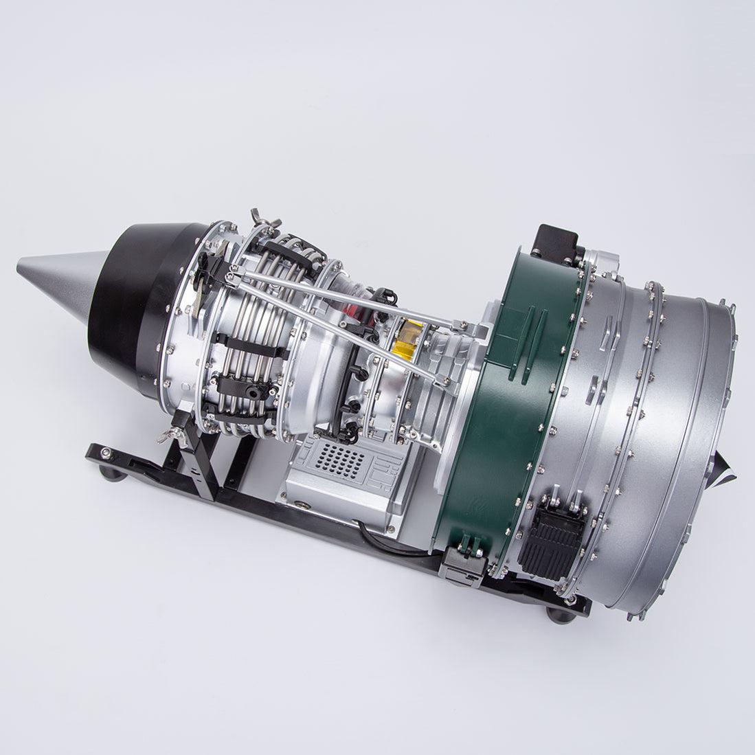 TECHING 1/10 Full Metal Working Turbofan Engine Model - Build Your Own ...