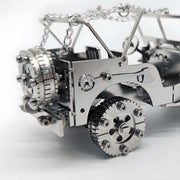 3d steampunk mechanical metal assembly car model kit