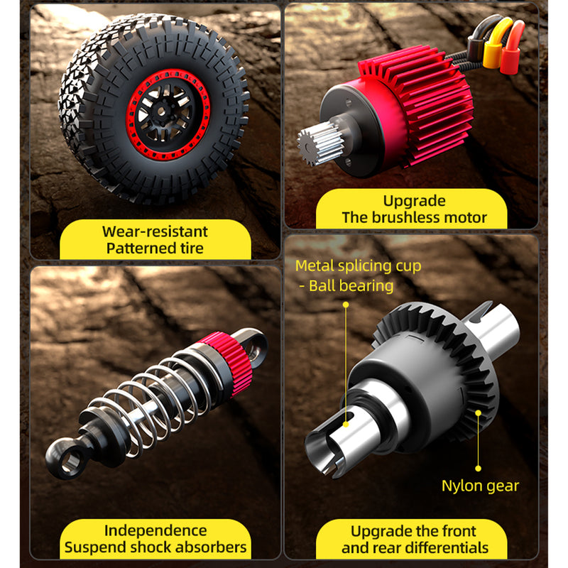 sg202-pro 1/20 scale full proportional rc crawler - enginediy